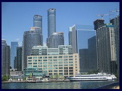 View of the Harbourfront the tour boat 042 - many new skyscrapers